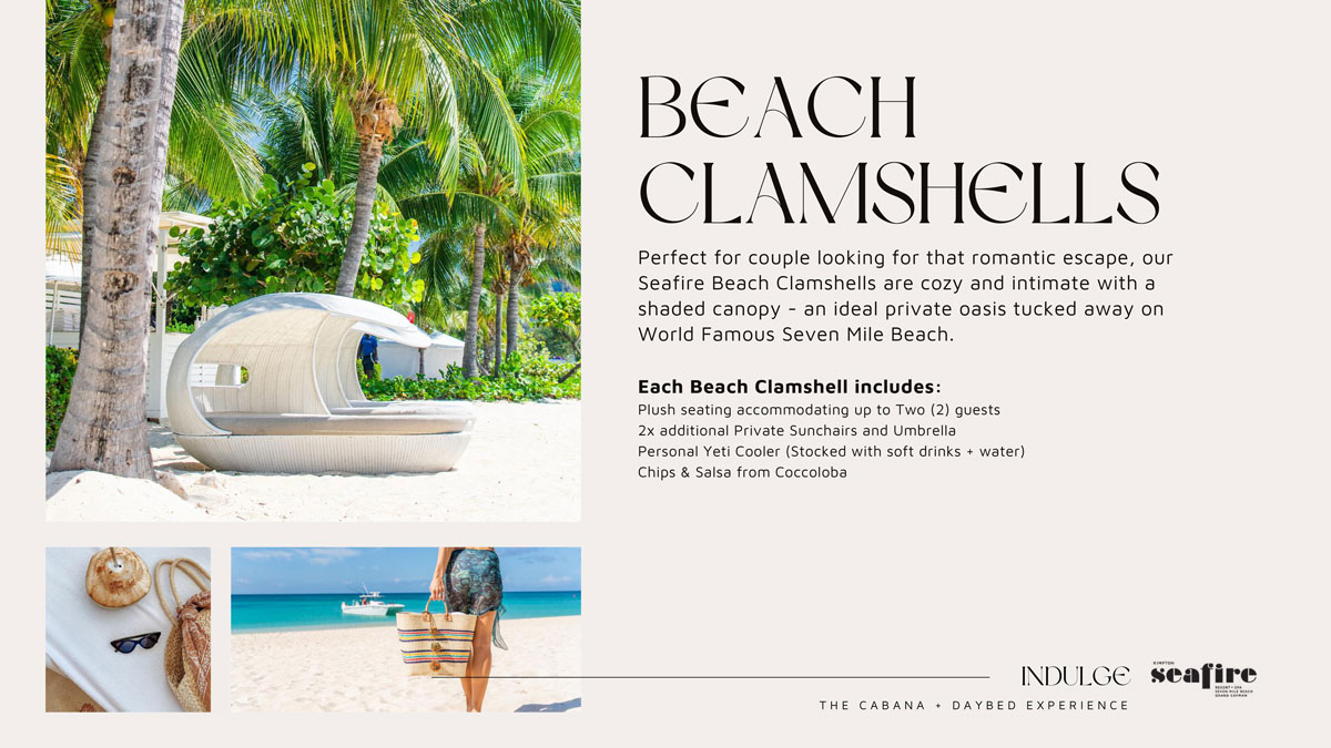 Cabana + Daybed Experience brochure