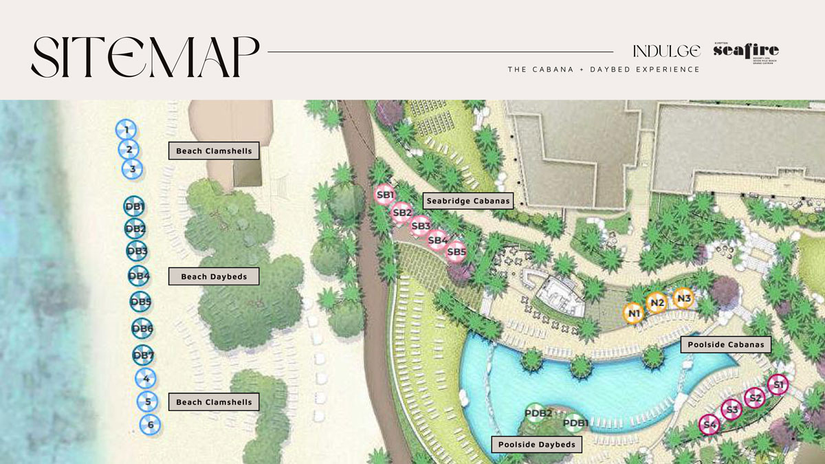 Cabana + Daybed Experience brochure